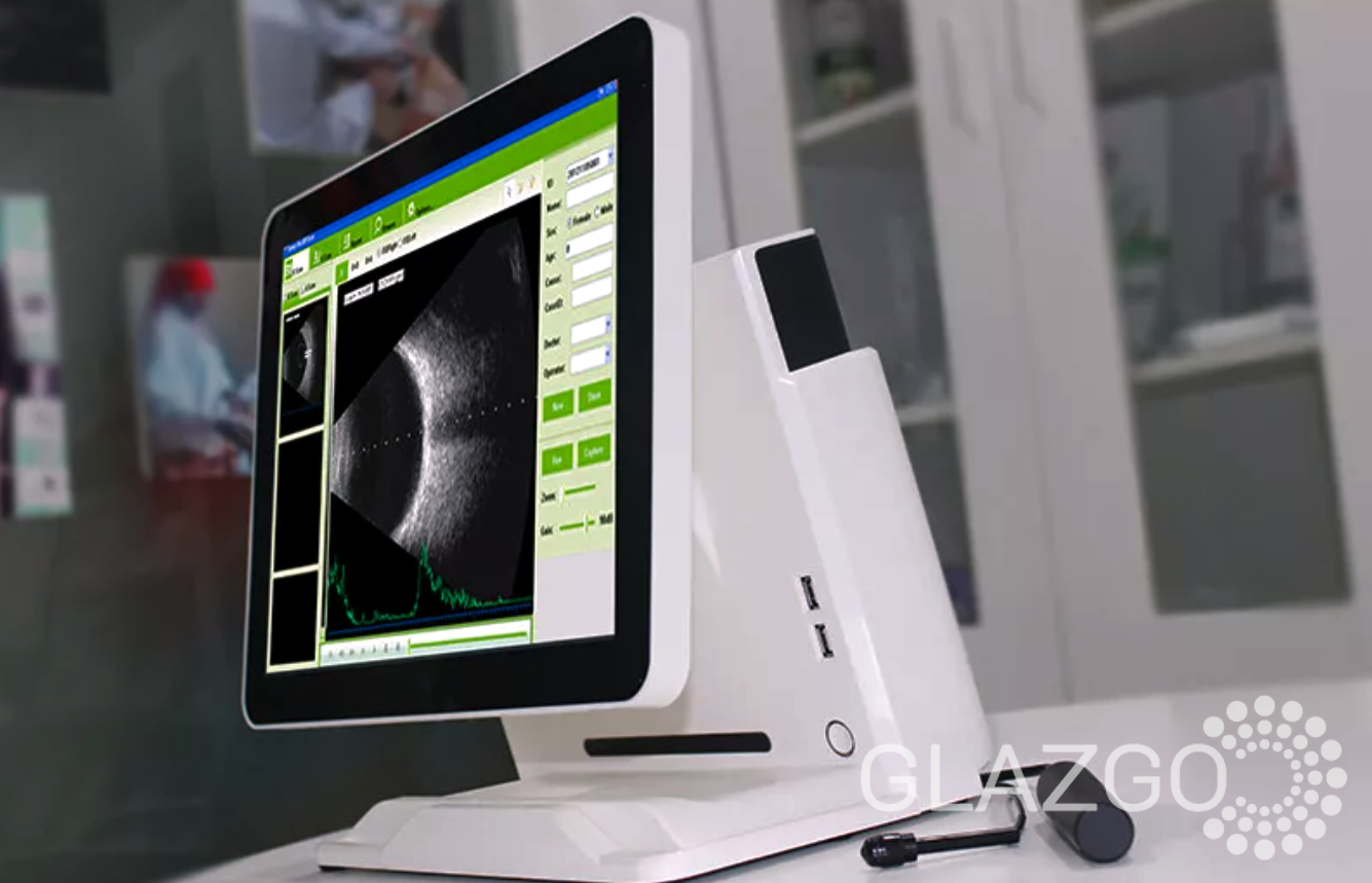 двухмерное УЗИ глаза (Б-сканирование)